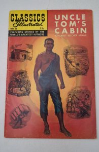 Classics Illustrated #15 Uncle Tom's Cabin HRN 166 VG/FN 5.0