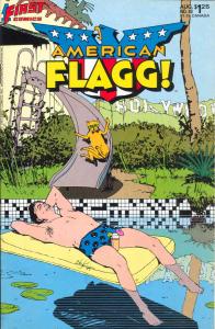 American Flagg #43 FN ; First | J.M. DeMatteis Howard Chaykin