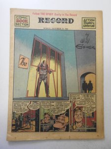 The Spirit #133 (1942) Newsprint Comic Insert Rare!