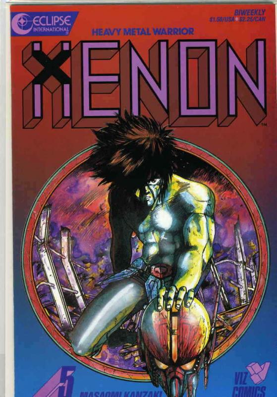 Xenon #5 VF/NM; Eclipse | save on shipping - details inside