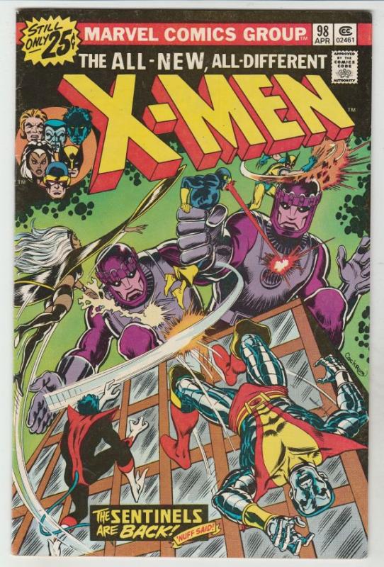 X-Men #98 (Apr-76) VF+ High-Grade X-Men