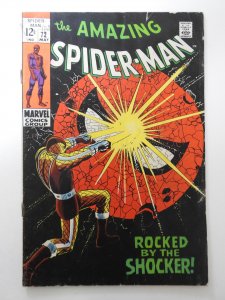 The Amazing Spider-Man #72 (1969) GD/VG Cond moisture damage, rust on staples