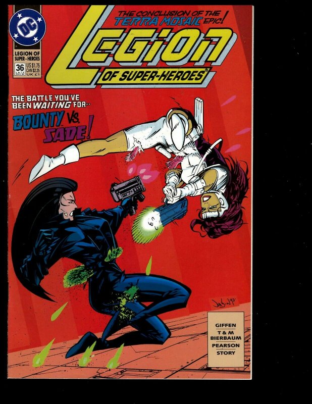 12 Legion Of Super-Heroes DC Comics #34 35 36 37 38 39 40 41 42 43 44 45 GK33 