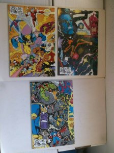 MARVEL: INFINITY GAUNTLET #1(SIGNED)-6 & INFINITY WAR #1-6, COMPLETE SETS, 1991! 