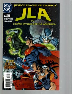 12 DC Comics JLA # 90 91 92 93 95 98 100 104 106 107 108 109 J438