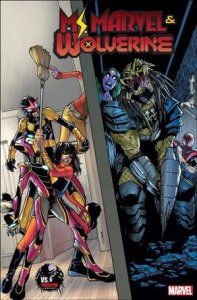 Ms. Marvel & Wolverine 1-D Humberto Ramos Predator Cover VF/NM