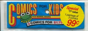 Comics For Kids Marvel Pre-Pack Care Bears #1 1985-Get Along Gang #4-Strawber...