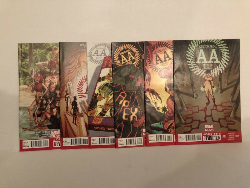 Avengers Arena #006 -012 Lot Of 6- NO#10