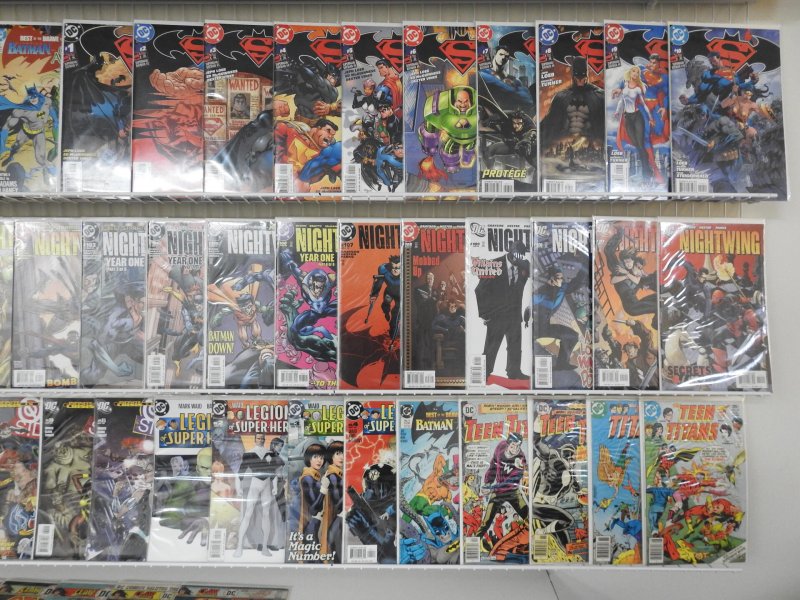 Huge Lot 130+ Comics W/ Batman, Superman, Swamp Thing+ Avg Fine- Condition!