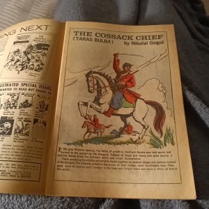 CLASSICS ILLUSTRATED #164 HRN 164 COSSACK CHIEF 1st Printing Edition Silver Age