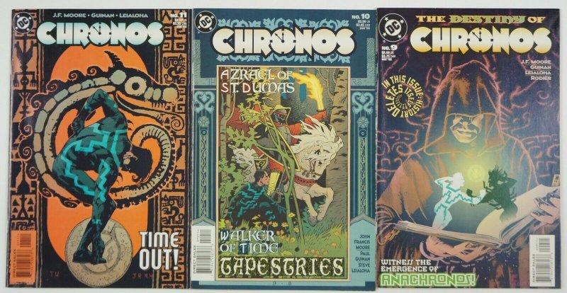 Chronos #1-11 VF/NM complete series - time travel - dc comics 2 3 4 5 6 7 8 9 10