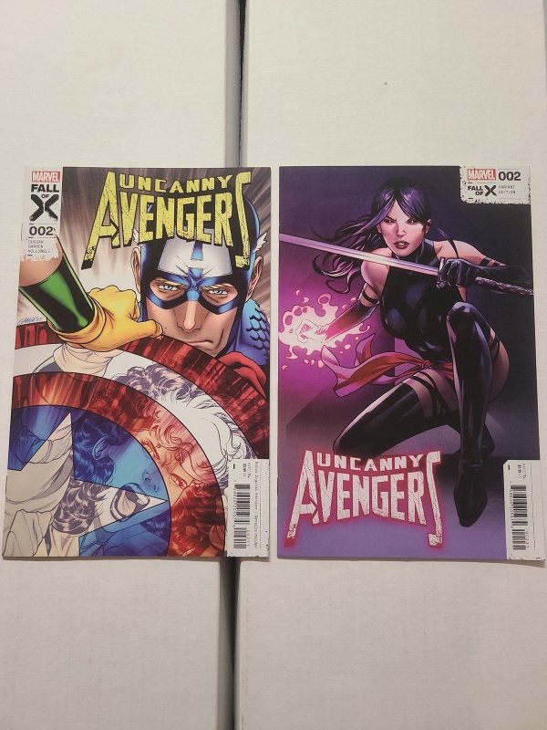 Uncanny Avengers (Vol 4) #2 & #2 Greg Land Variant NM Marvel Comics