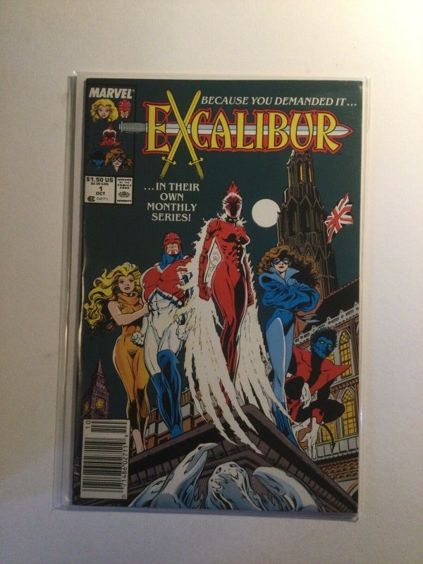 Excalibur 1 Very Fine Vf 8.0 Marvel 