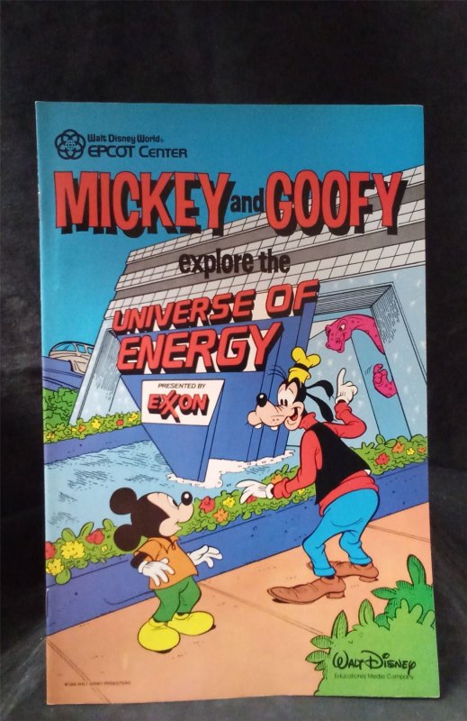 Mickey and Goofy Explore the Universe of Energy 1985 disney Comic Book