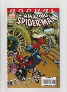 Amazing Spider-man Annual #36 VF+ 8.5 Marvel Comics 2009 Peter Parker