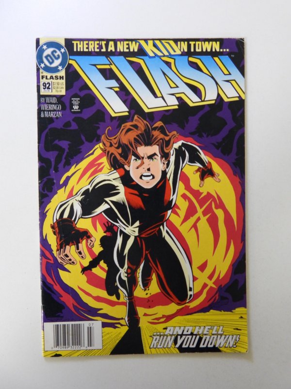 The Flash #92 (1994) 1st appearance of Impulse VG/FN condition