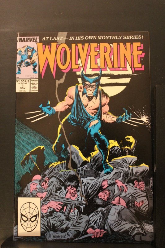 Wolverine #1  (1988) Super-High-Grade NM or better! 1st solo iss key Cvile CERT!