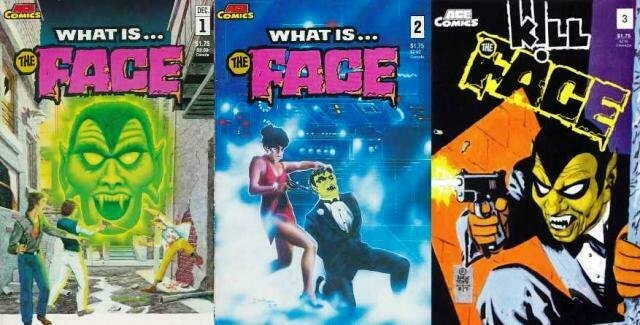 WHAT IS THE FACE (1986 ACE) 1-3   STEVE DITKO