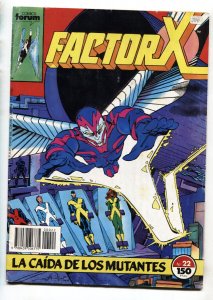 X-FACTOR #24-First ARCHANGEL!-1988-FACTOR-X-SPANISH VERSION