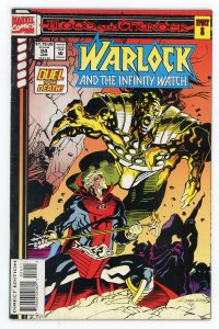 Warlock and the Infinity Watch #24 Jim Starlin Doctor Strange Silver Surfer VF