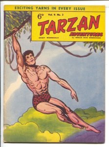 Tarzan Adventures Vol 9 #3 1959-ERB-Rex Maxon art-Mike Moorcock text story-Le...