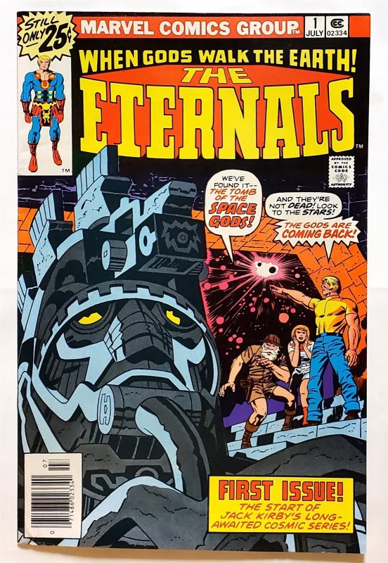 アメコミ Eternals #1 エターナルズ　スパイダーマン　マーベル　リーフ Eternals, The #1 (July 1976, Marvel) 6.5 FN+ | Comic Books