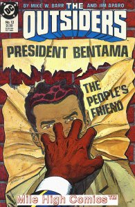 OUTSIDERS (1985 Series)  #12 Very Good Comics Book 