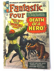 Fantastic Four (1961 series)  #32, VG- (Actual scan)
