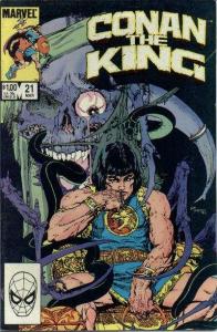 Conan the King   #21, Fine- (Stock photo)