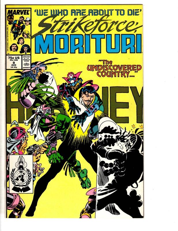 Lot Of 13 Strikeforce Morituri Marvel Comics # 1 2 3 4 5 6 7 8 9 10 11 12 13 RJ1