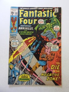 Fantastic Four #109 (1971) VG+ condition subscription crease