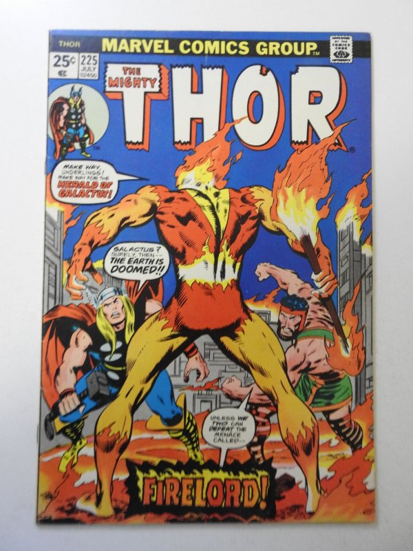 Thor #225 (1974) FN+ Condition! MVS intact! 1st Appearance of Firelord!