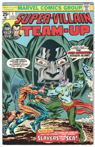 Super-Villain Team-Up #1 (1975) Namor the Sub-Mariner