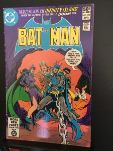 Batman #334 (1981) Mid grade cat woman cover