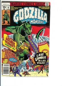 Godzilla #9 - Bronze Age - (VF) April, 1978