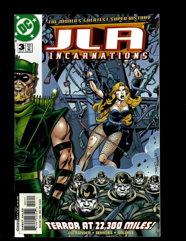 10 Comics JLA Foreign Bodies 1 Gatekeeper 1 2 Incarnations 1 2 3 4 5 6 7 GK26