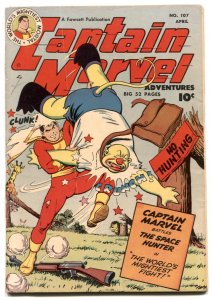 Captain Marvel Adventures #107  1950 - Fawcett  -VG/FN - Comic Book