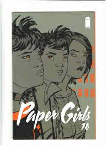 Paper Girls #10 NM- 9.2 1st Print Image Comics Brian K. Vaughan