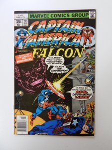 Captain America #219 VF condition