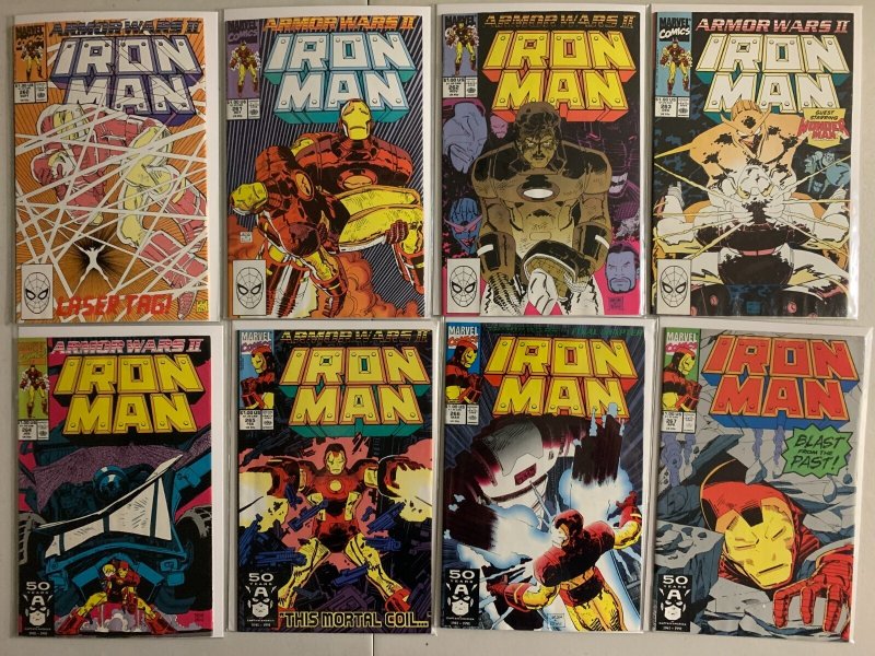 Iron Man lot #236-280 + 3 Annuals Marvel (average 6.0 FN) 48 diff (1988 to 1992)
