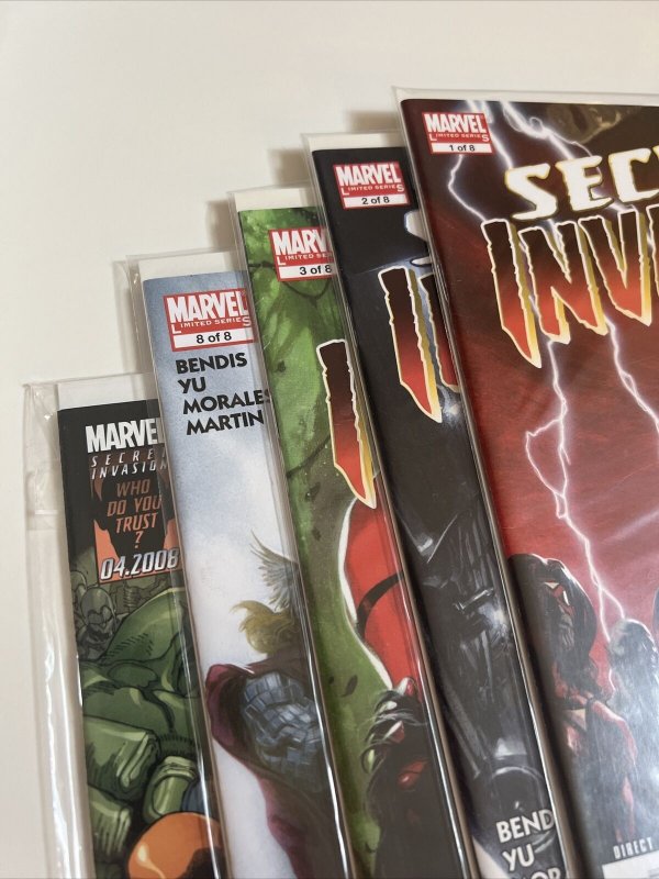 Secret Invasion #1 2 3 8 + Saga #1 Marvel Comics 2008 Save Combine Shipping 