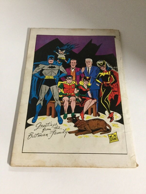 Batman Giant Annual 2 Gd Good 2.0 Hole Punched DC Comics Silver Age