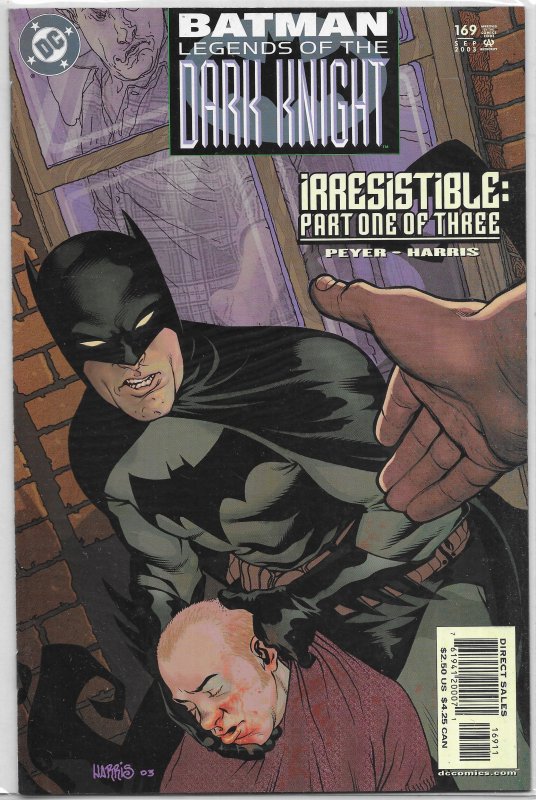 Batman: Legends of the Dark Knight   #169 FN (Irresistible 1) Peyer/Harris