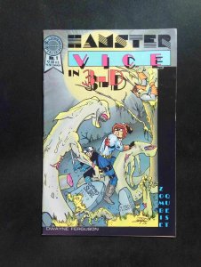 Hamster Vice in 3-D #1  Blackthorne Comics 1986 FN/VF