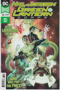 Hal Jordan & The Green Lantern Corps # 34 Cover A NM DC 2016 Series [H4]