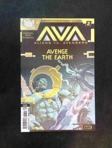Aliens vs. Avengers #2E  Marvel Comics 2025 NM+  2ND PRINT