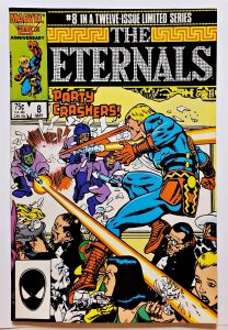 Eternals, The (Ltd. Series) #8 (May 1986, Marvel) 7.5 VF-