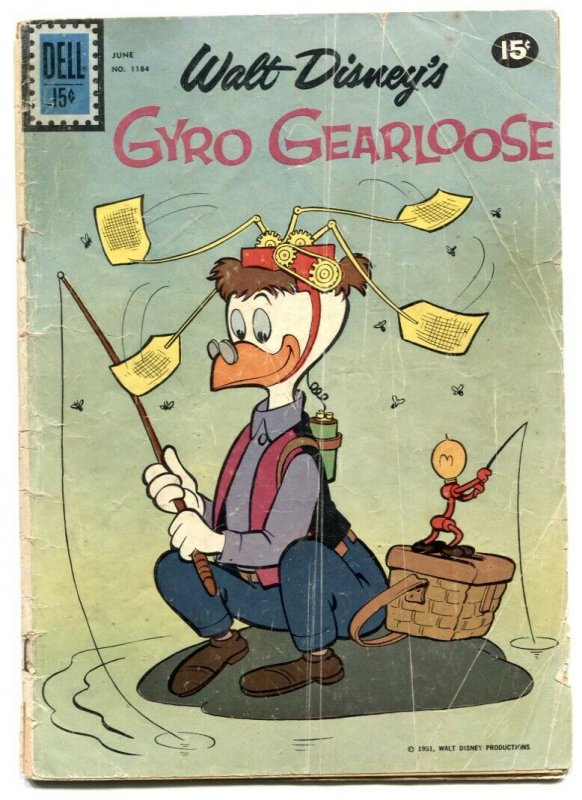 Gyro Gearloose-Four Color Comics #1184 1961- FAIR