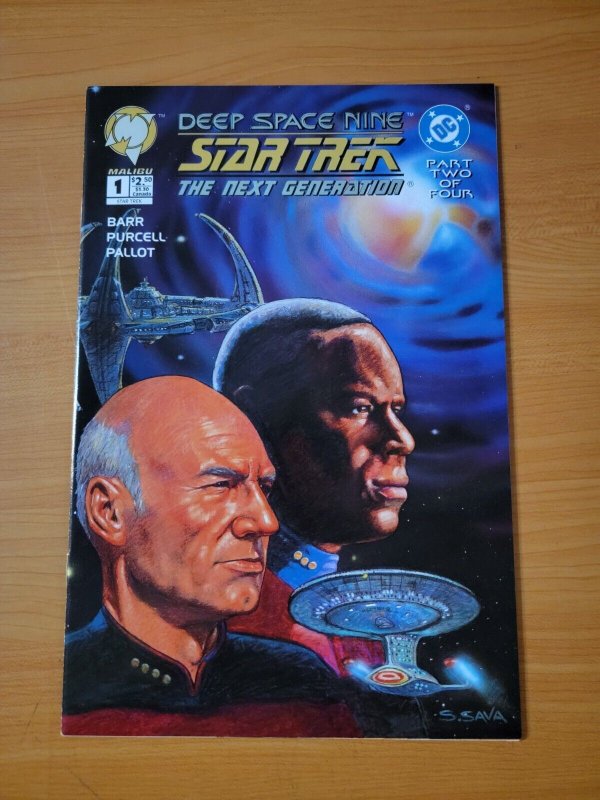 Star Trek Deep Space Nine The Next Generation #1 ~ NEAR MINT NM ~ 1994 Malibu DC