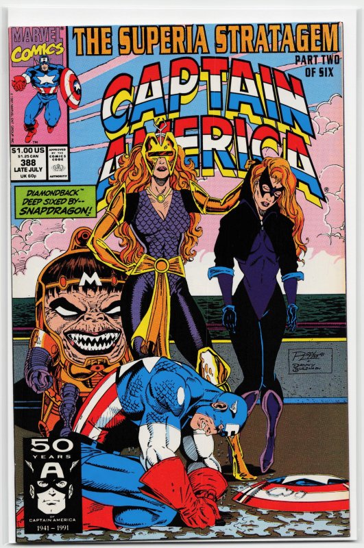 Captain America #394 (1991) Captain America
